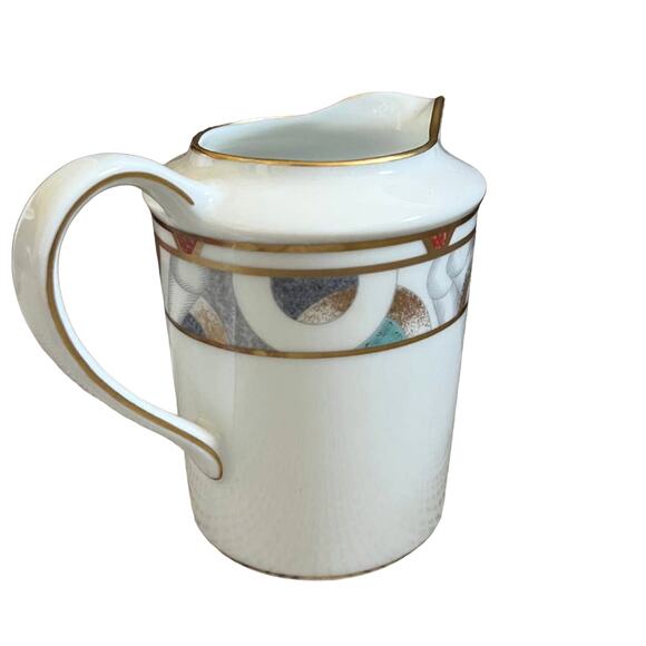 EUC Bernardaud Limoges Paris Geometric Nudes Creamer - #53 - Made in France - Picture 4 of 7